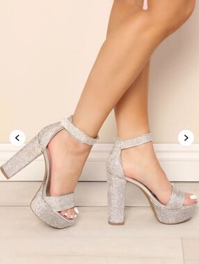 Fashion Nova Rhinestone Heels